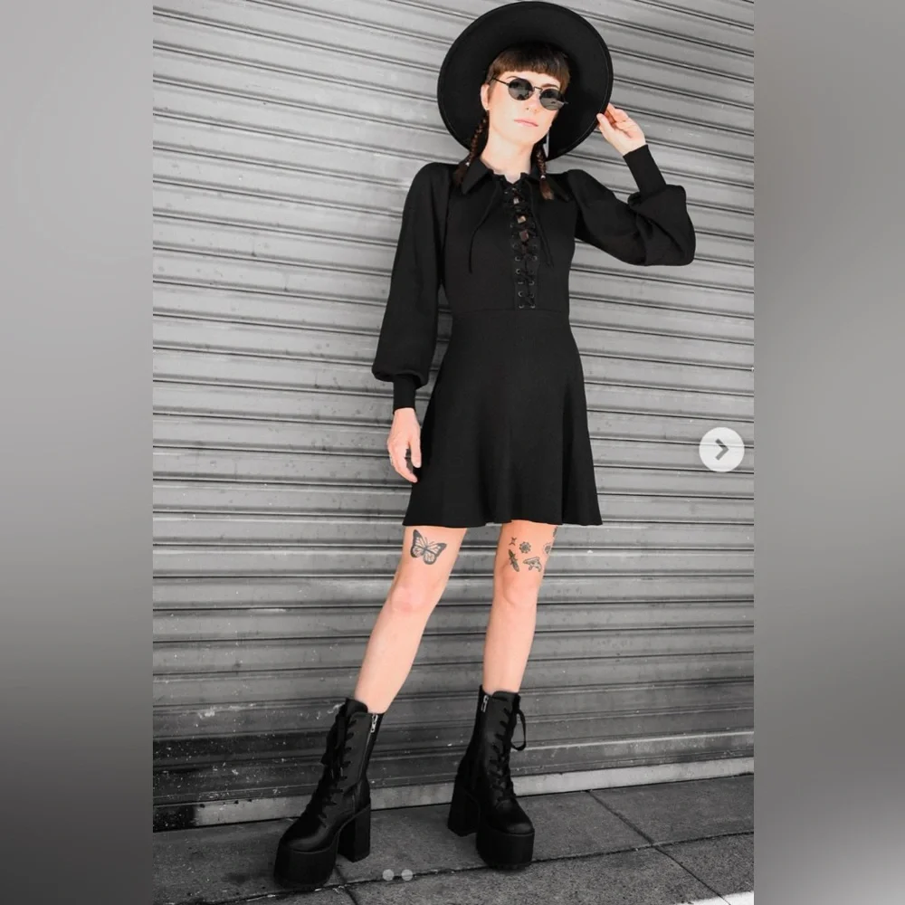 Foxblood Donna Dress size M like new - worn once - Picture 2 of 6